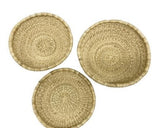 Woven Bolga Bowl Set - Natural