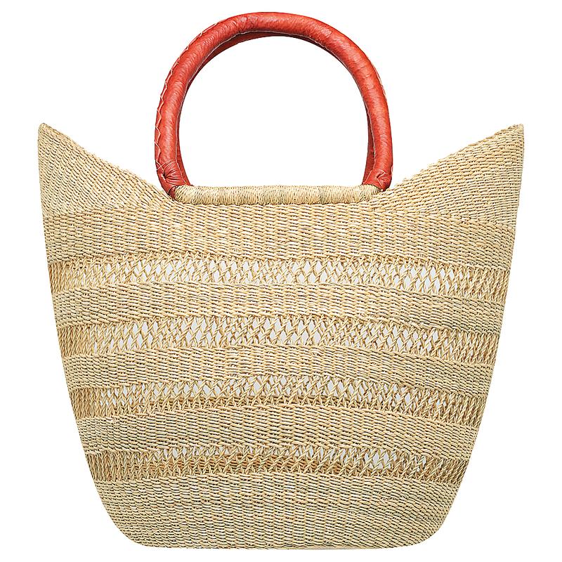 Market Basket - Natural Open Weave