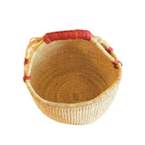 Woven Round Basket - Natural Large