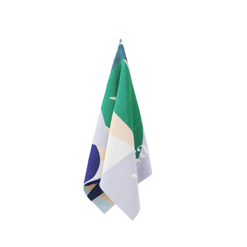 Yogat Microfibre Towel - Wildflower by Xander Holliday