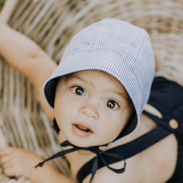 Beadhead Hats - Seeker Reversible Sun Bonnet - Charlie/Indigo