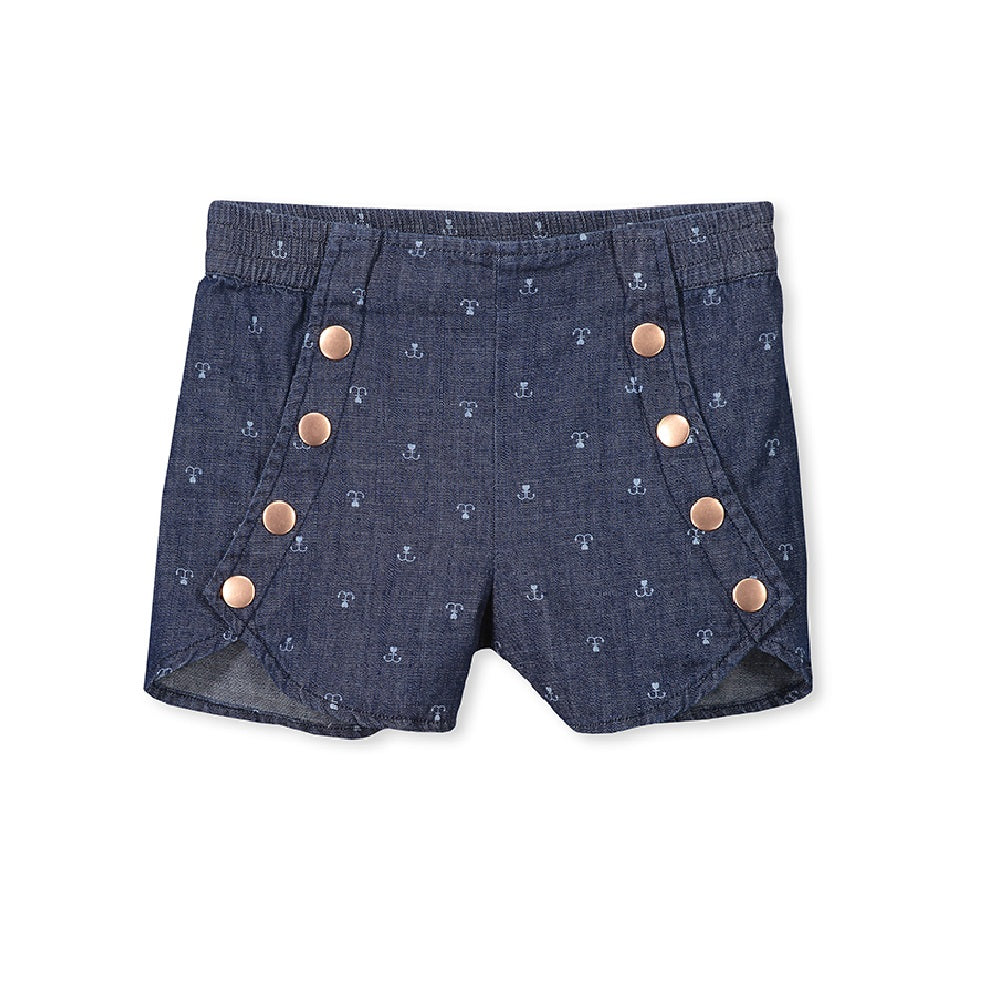 Milky Denim Short