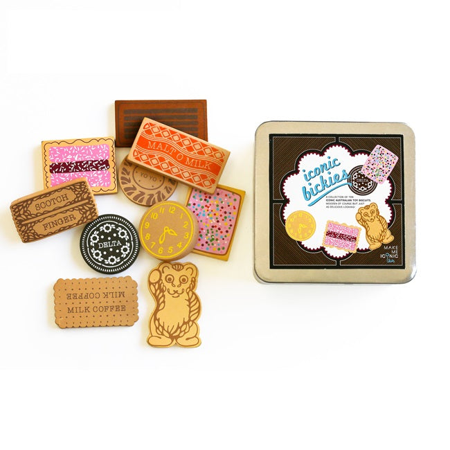 Make Me Iconic - Wooden Cookie Set - Discounted