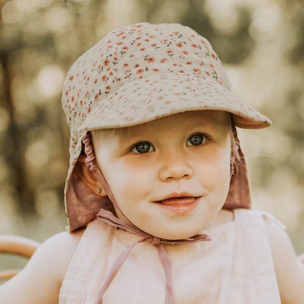 Beadhead Hats - Lounger Reversible Sun Flap Hat - Penny/Rosa