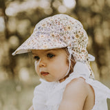 Beadhead Hats - Lounger Reversible Sun Flap Hat - Winnie/Blanc