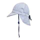 Beadhead Hats - Lounger Reversible Sun Flap Hat - Charlie/Indigo