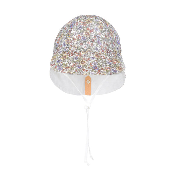 Beadhead Hats - Lounger Reversible Sun Flap Hat - Winnie/Blanc
