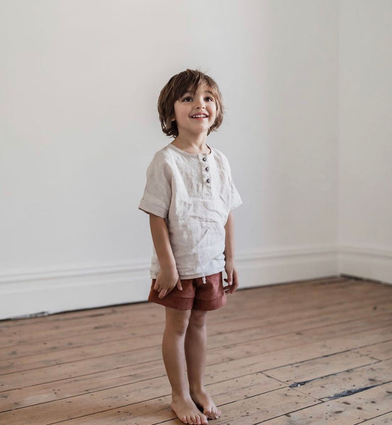 Lupine and Luna Elwood Shorts - Copper