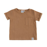 Bobby G Box Ribbed Tee - Sand Storm