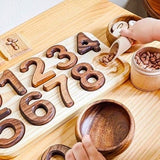 Wooden Number Puzzle