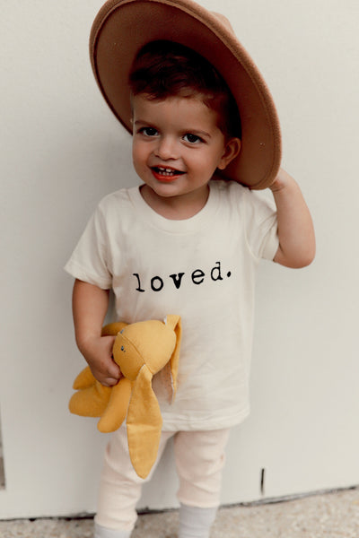 Alimrose Bobby Floppy Bunny - Butterscotch Linen