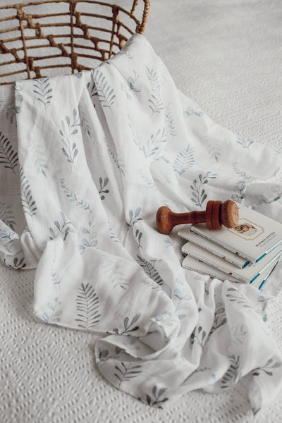 Snuggle Hunny Organic Muslin Wrap - Wild Fern