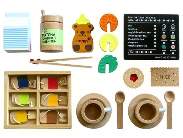 Make Me Iconic - Wooden Tea Set Extension Set