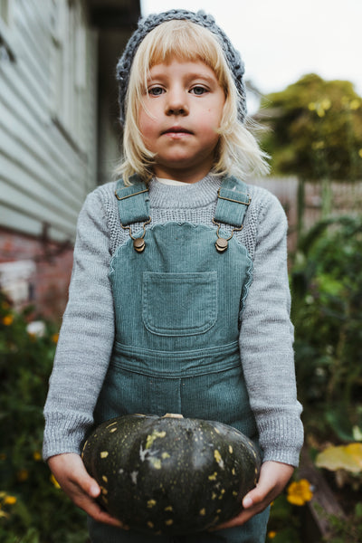 Peggy Cleo Overall - Sea Green