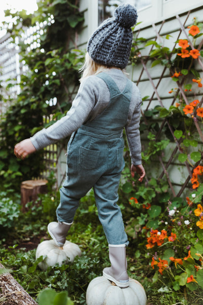 Peggy Cleo Overall - Sea Green