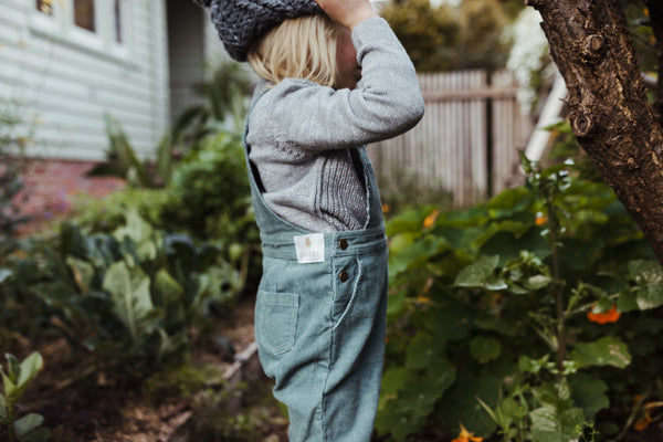 Peggy Cleo Overall - Sea Green