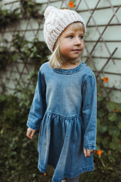 Peggy Thea Dress - Denim