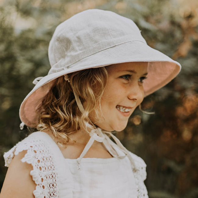 Beadhead Hats - Wanderer Reversible Sun Hat - Frances/Flax
