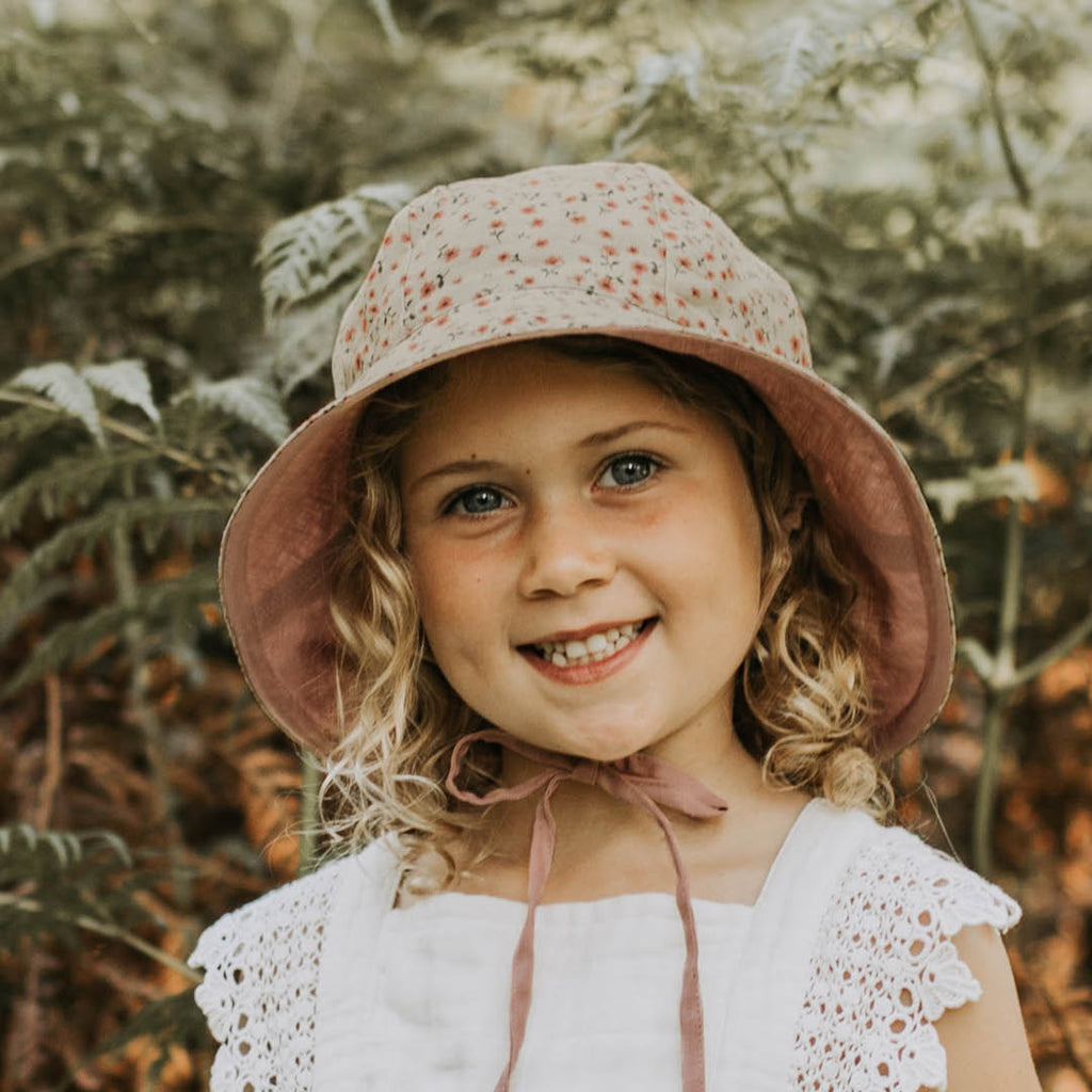 Beadhead Hats - Wanderer Reversible Sun Hat - Penny/Rosa