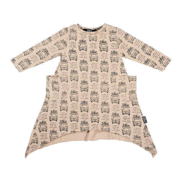 Sunday Soldiers Long Sleeve Skatey Dress - Drive The Van