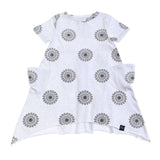 Sunday Soldiers Raw Edge Pocket Dress - Mandala