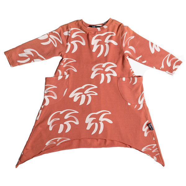 Sunday Soldiers Long Sleeve Skatey Dress - Tropicool