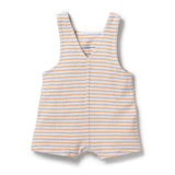 Wilson & Frenchy Terry Towelling Overall - Nutmeg Stripe