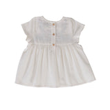 Peggy Beauty Smock - White