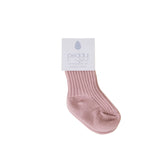 Peggy Polly Ankle Socks - Dusty Pink