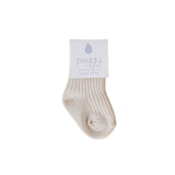 Peggy Polly Ankle Socks - Taupe