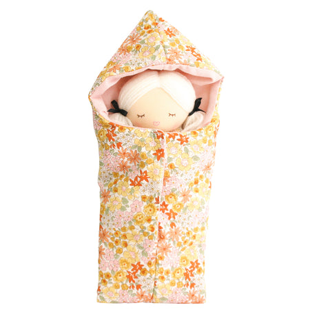Alimrose Aurelie Linen Cat Doll - Blush