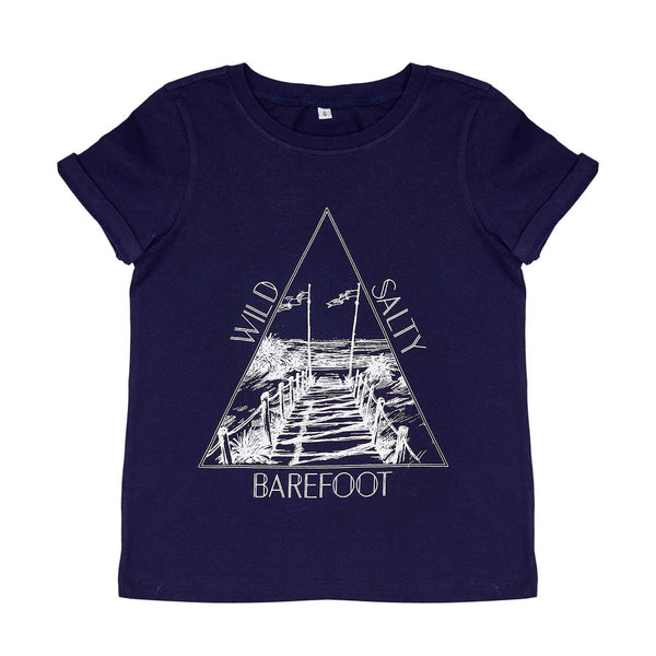 Raised By The Desert Barefoot/Salty T-Shirt - Night Sky