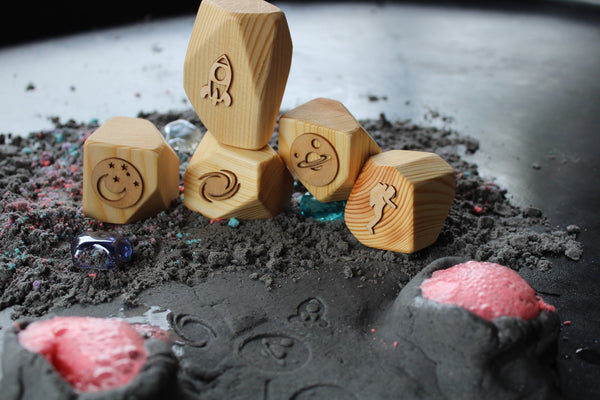 Beadie Bug Play - Play Dough Stamps/Blocks - Space