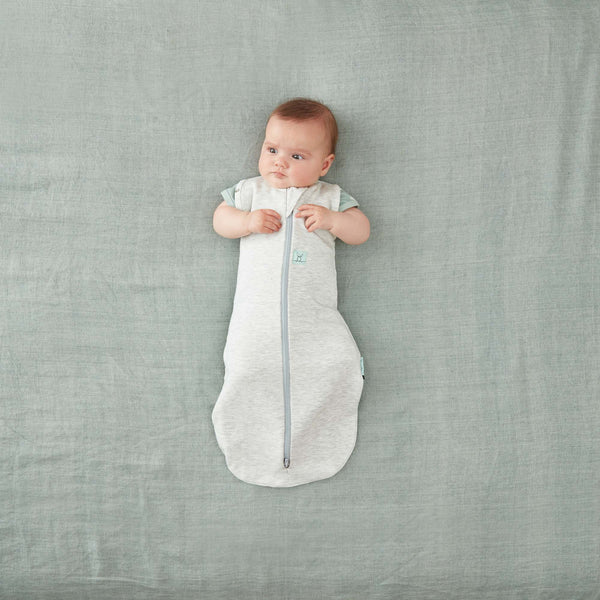 ergoPouch Cocoon 1 Tog Organic Baby Swaddle - Grey Marle