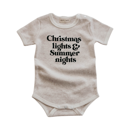 Bencer + Hazelnut T-Shirt - Christmas Lights
