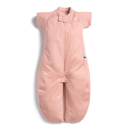 ergoPouch 0.2 tog Short Sleeve Bamboo Romper - Pebble