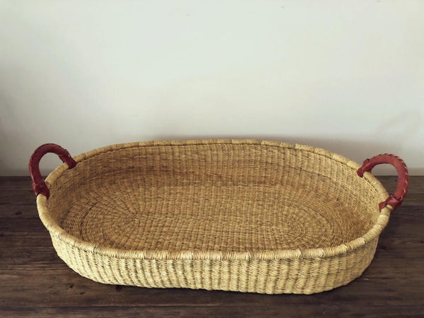 Baby Change Basket - Natural