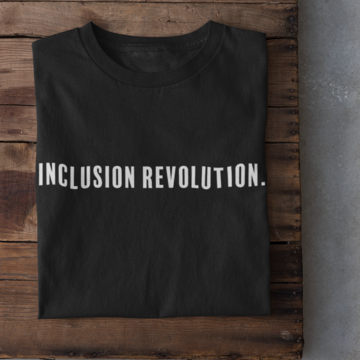 Inclusion Revolution Adults Tee - Inclusion Revolution - Black