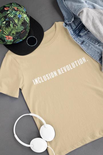 Inclusion Revolution Kids Tee - Inclusion Revolution - Tan