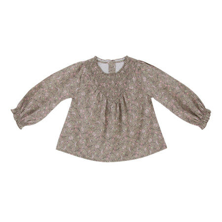 Peggy Halo Henley Tee - Dusty Pink