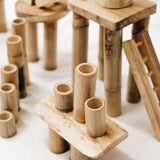 Qtoys - Bamboo Building Set - 50 Pieces