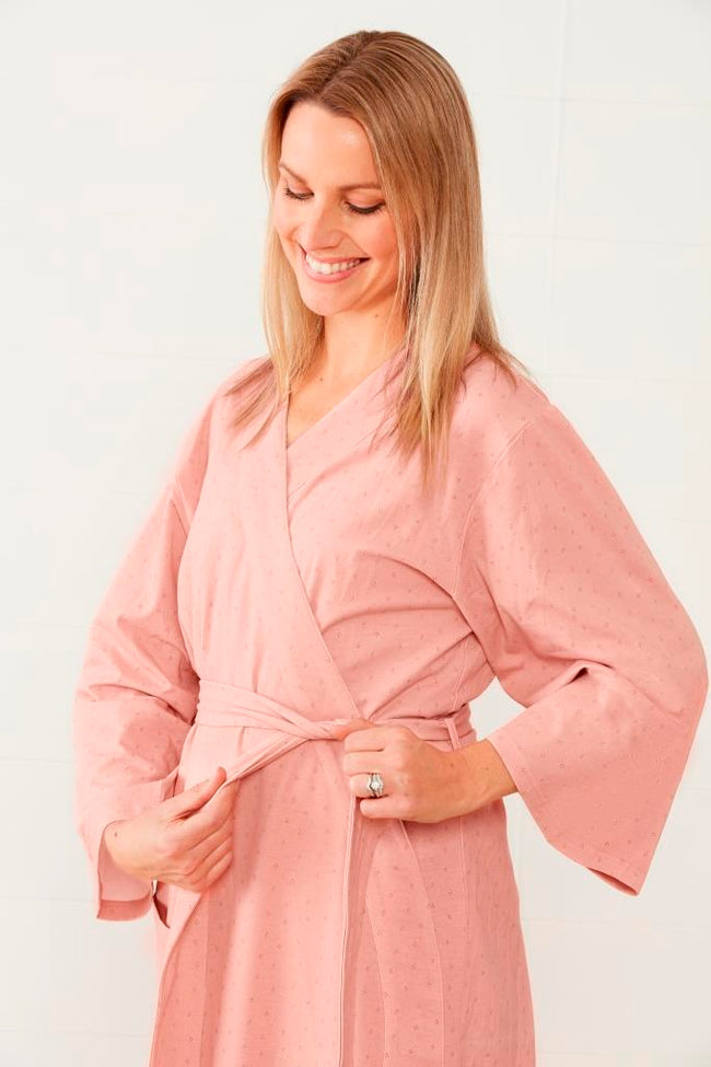 ergoPouch Matchy Matchy Bamboo Robe - Berries