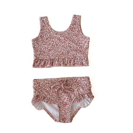 Ruffets and Co Jude Romper - Toast