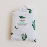 Snuggle Hunny Fitted Bassinet Sheet - Cactus
