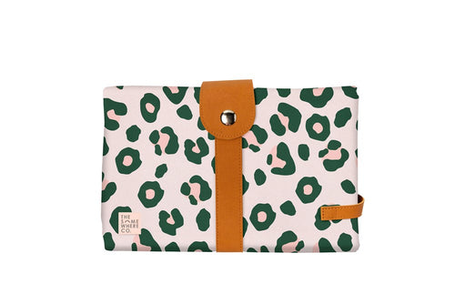 The Somewhere Co. Travel Baby Change Mat and Wallet - Gone Wild