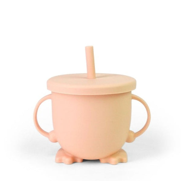 The Somewhere Co. Silicone Straw Cup - Blush