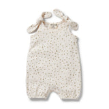 Wilson & Frenchy Crinkle Cotton Playsuit - Chasing the Moon