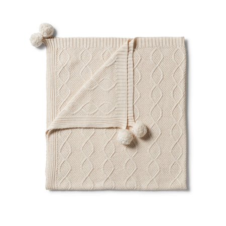 Wilson & Frenchy Organic Cotton Swaddle Blanket - Seaside