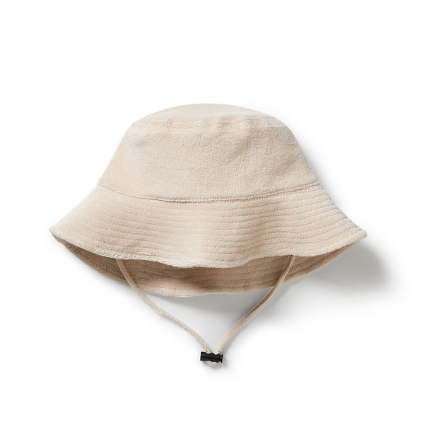 Wilson & Frenchy Organic Terry Towelling Bucket Hat - Wind Chime