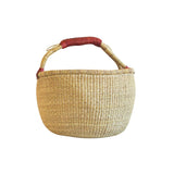 Woven Round Basket - Natural Large